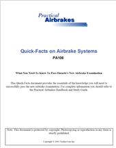 Picture of Practical Airbrakes. Quick Facts on Airbrake Systems
